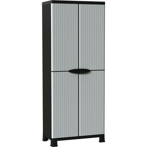 Maison Exclusive - Armadietto in Plastica 68x39x171,5 cm Design Rattan