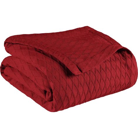 Couverture en Coton Toutes Saisons pour la Maison, Le canapé, Le lit, Douce, Chaude, esthétique bohème, Confortable, Douillette, et Mignonne, Essentiels de literie décoratifs, (1/5)
