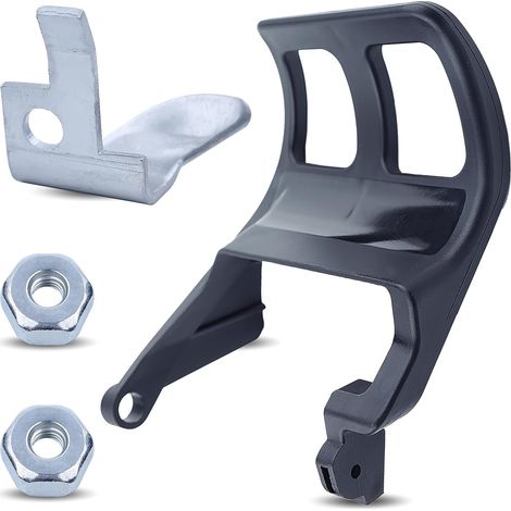 Maniglia freno catena LinDuxe MS290 per motosega Stihl 029 039 MS290 MS310 MS390, protezione per le mani con dadi della barra, fermo catena, parti di ricambio n. 1127 792 9100 11196567705