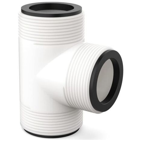 BUNTHAUS 1,5 pouces Raccord de tuyau en T pour piscine,Kit de Raccordement de Piscine ,Pool Hose T Splitter Compatible,pour Above Ground Pool Hoose Connector Parts (1/5)