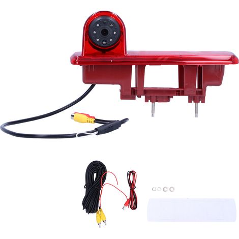 Caméra de recul IP67 170° LED infrarouge vision nocturne 12V pour feux de stop Opel Vivaro 2014 (1/5)