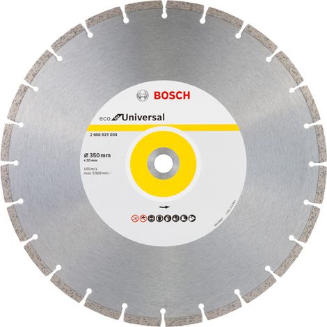 Bosch Diamond cutting discs Diamond Cutting Disc ECO For Universal 2608615034