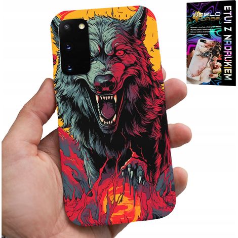 Coque pour Samsung Galaxy S20 - Motifs loups + film protecteur (1/5)