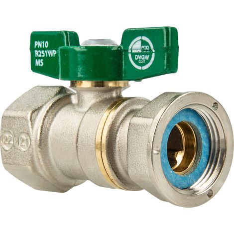 GIACOMINI Kugelhahn R251W Überwurfmutter Rp 1 Zoll x Innengewinde Rp 1 Zoll - DVGW (1/5)