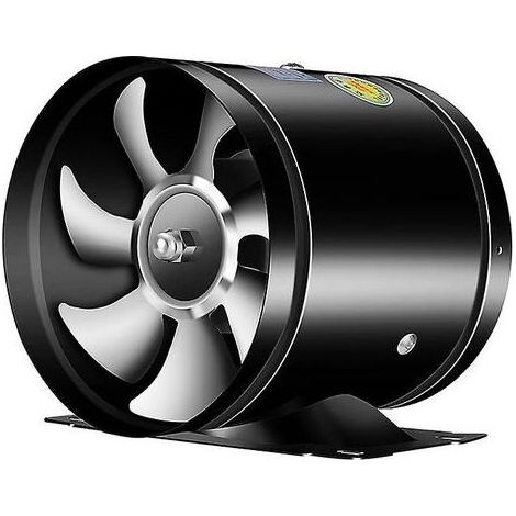 Tuyau ventilateur d'extraction ventilateur d'air tuyau en métal Ventilation ventilateur d'extraction Mini extracteur salle de bai ns toilette ventilateur mural ventilateur de conduit - (1/3)