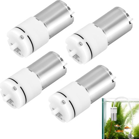 Dent-de-lion Moteur de pompe à air 6 V CC pour aquarium Circulation de l'oxygène, micro pompe à air 370 pour sphygmomanomètre masseur (1/5)