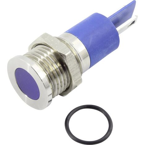 TRU COMPONENTS 1605987 LED-Signalleuchte Blau    24 V DC/AC    60 mcd