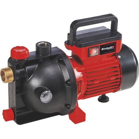 Einhell Pompe d’arrosage GC-GP 8042 ECO (800 W, indicateur de niveau d’eau, poignée repliable, grande ouverture de remplissage, bouchon de purge, protection contre le gel, interrupteur marche/arrêt) (1/5)