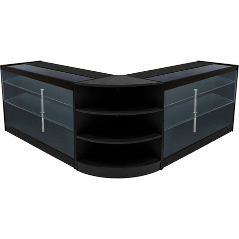 Apollo LED Shop Counter Set LM60 & 2 x K1500 - Black (1/5)