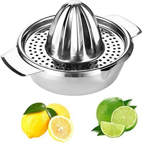 Presse-agrumes en acier inoxydable, presse-citron et presse-lime, presse-fruits manuel, ustensiles de cuisine (1/5)