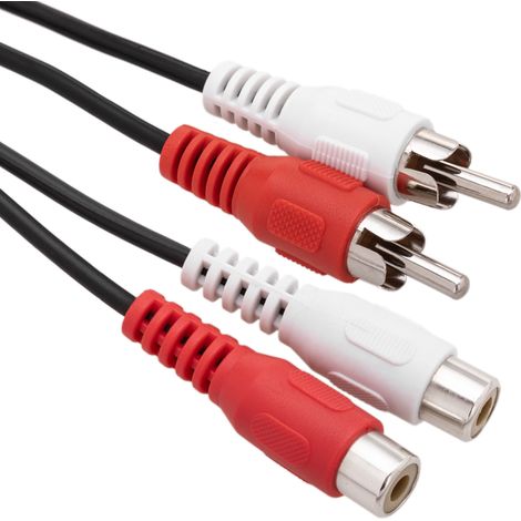 BeMatik - 10m câble audio stéréo (2xRCA-M/H) (1/5)