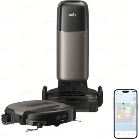 Robot Aspirateur Laveur - EUFY Omni S2 - Aspiration 30000Pa - station multifonction - collecteur auto (1/5)