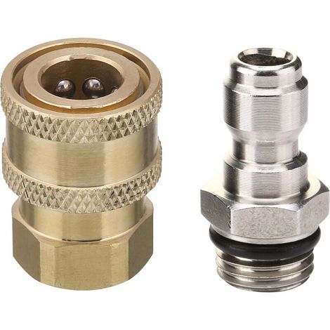 M Mingle 1/4" 5000 PSI Hochdruckreiniger-Adapterset (1/4)