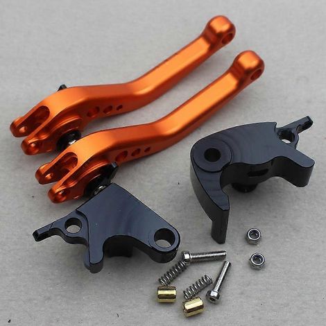 Convient aux poignées de guidon à deux doigts des motos Yamaha R1M, aux leviers de frein modifiés de la dernière YZF R1 (Orange 1) (1/5)