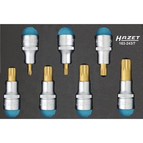 Hazet módulo de herramientas 163-243/7 7 piezas - 163-243/7