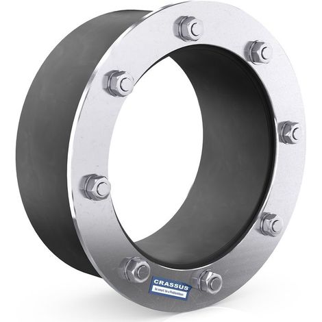 Joint CR Pressdg. type SD60-GF, DN70, diamètre extérieur 0-45 mm jusqu'à 5 bar, joint : 60 mm, EPDM / V2A