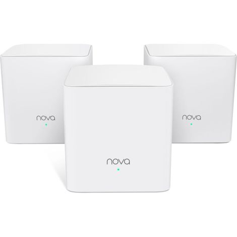 Tenda Nova MW5c Bi-bande (2,4 GHz / 5 GHz) Wi-Fi 5 (802.11ac) Blanc 2 Interne (1/3)