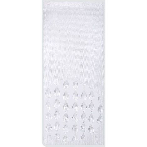 TRADE SHOP - Tenda Moschiera Antimosche Con Perline Grandi Trasparente In Pvc 120x230cm Tpl73 017399 -