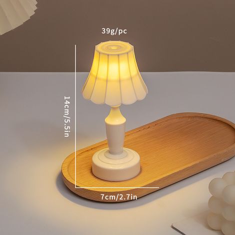 Veilleuse, lampe de table, lampe de chevet pour chambre d'enfant, lampe de chevet pour dortoir, lumière d'ambiance, bricolage(Y012) (1/5)