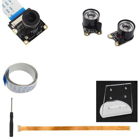 7-in-1 Kamera-Pi-Kit für Raspberry Pi Kamera 3B+/3B/2B/B+/ZERO 1.3/ZERO für W