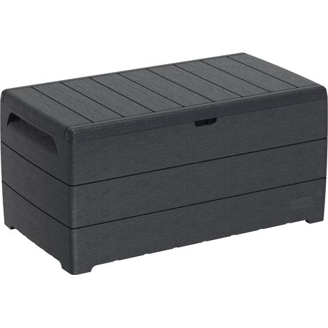 Duramax - Arcón baúl - 416 L - PVC - color gris antracita - - (1/7)