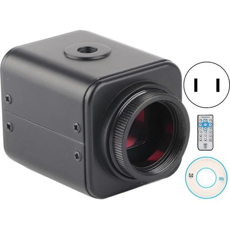Caméra industrielle Full HD 16 MP 2K 1080p 60 ips pour microscope, HDMI, pour la réparation de téléphones portables, prise AC100–240 VUS