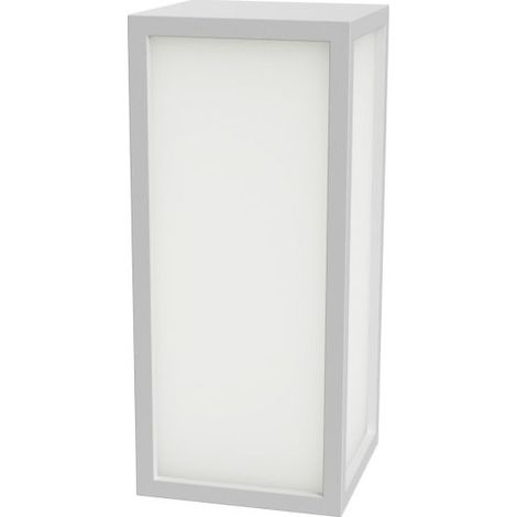 APPLIQUE LED PARETE ESTERNO IP65 MODERNO ATTACCO E27 ANTRACITE BRONZO BIANCO 220 Bianco