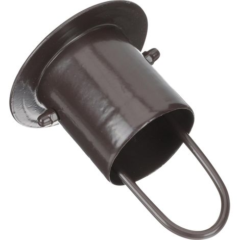 1Ensemble Adaptateur de Chaîne de Pluie Aluminium Accessoires pour Gouttière Drainer Décoratif et Pratique pour (1/5)