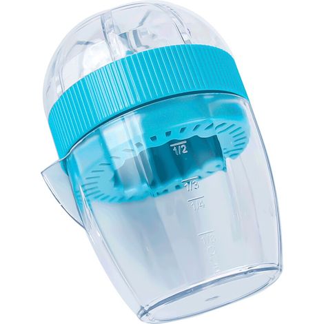 Presse-citron manuel en plastique, facile à nettoyer, avec-Bleu (1/5)
