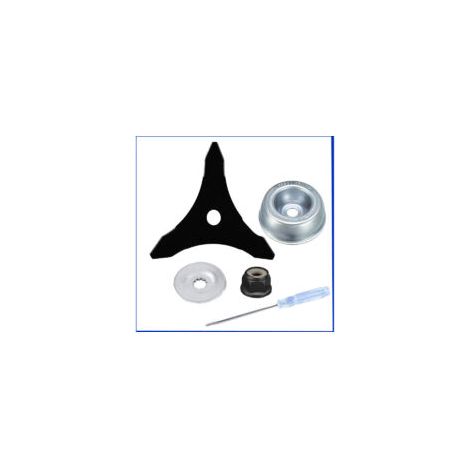 Kit di manutenzione accessori per lama decespugliatore con adattatore per lama da tosaerba - Crezuo (1/4)