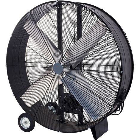 Ventilador industrial de suelo AC M谩ximum 1000W negro (1/2)