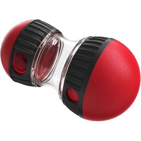 Rotating nourriture Leaking Super balle lent nourriture jouet pour chien animal chien Puzzle mangeoire lente jouet rouge (1/5)