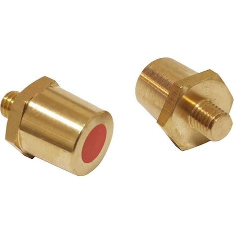 1 paire d'adaptateurs de pôles de batterie en laiton M8, adaptateur de pôle de batterie, adaptateur de batterie au lithium, adaptateur de batterie de voiture en laiton, adaptateur de pôle négatif, (1/5)