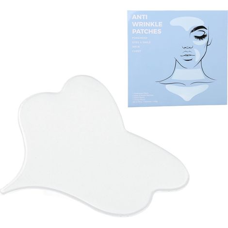 Tampons réutilisables anti-rides pour décolleté, en silicone hydratant et raffermissant, soin beauté de la poitrine. (1/5)