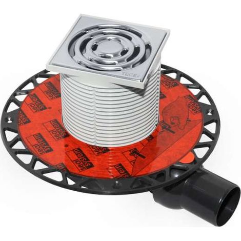 TECEdrainpoint S 110 Ablaufset superflach Seal System Universalflansch 3601100