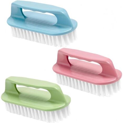 Brosse à récurer pour le nettoyage - Lot de 3 brosses à récurer robustes et multi-usages pour le nettoyage ménager (1/5)