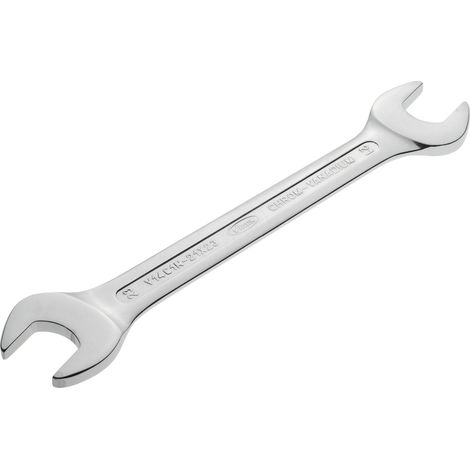VIGOR Clé à fourche double V1461N-21X23 Profil hexagonal extérieur 21 × 26 mm (1/4)