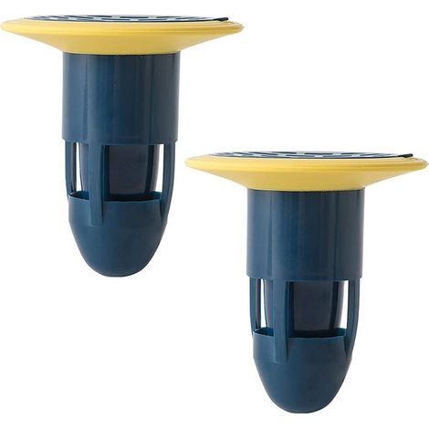 Clapet anti-retour pour siphon de douche, insert de drainage pour canalisation d'égout, bouchon de vidange, récupérateur de cheveux, joint d'étanchéité pour gaz, crépine de sol, joint de siphon, bleu (1/4)