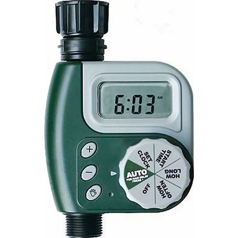 Temporizador de riego automático, programadores de sistemas de riego electrónico automático Siebwinn (1/5)