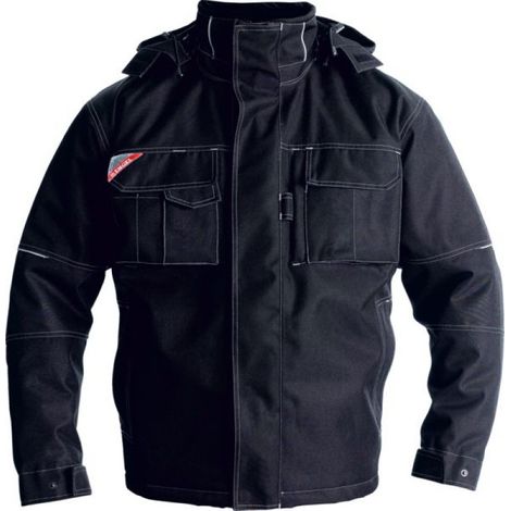 Chaqueta acolchada Oxford negra combate Talla XXL 15490-no-2xl