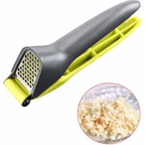 Garlic Press - Easy-Clean Manual Kitchen Tool (1/2)