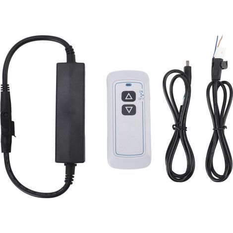 Actionneur électrique télécommande 433,92 MHz interrupteur sans fil linéaire avant et arrière avec cablage de moteur universel pour porte de sécurité d'entrept 29 V (1/5)