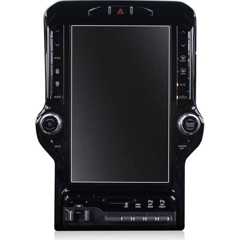 CDEFG Protecteur d'écran mat anti-reflet pour Dodge Ram 1500 2500 3500 2019-2025 (Laramie/Rebel/Limited Longhorn/Limited/TRX) Accessoires de camion 30,5 cm - Couverture d'écran en verre trempé (1/5)