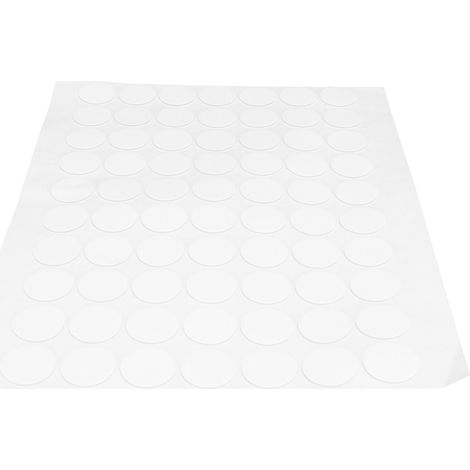 Ruban adhésif double face transparent acrylique, film ménager pour décorations murales, cadres photo, miroirs, colle solide, rond. (1/5)