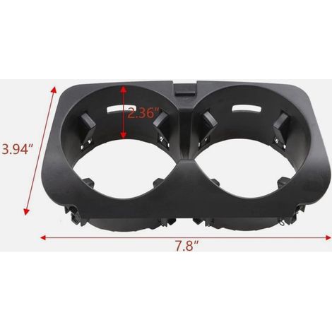 Compatible with Mercedes-Benz W205, C-Class, W213, and E-Class cup holders A2056800691 (1/2)