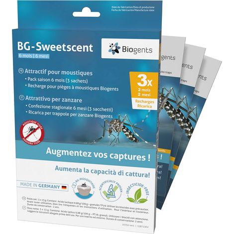 RICARICA BIOGENTS MOSQUITAIRE SWEETSCENTS X3