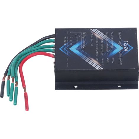 Contrôleur de générateur d'éolienne 400 W 12/24 V (1/5)