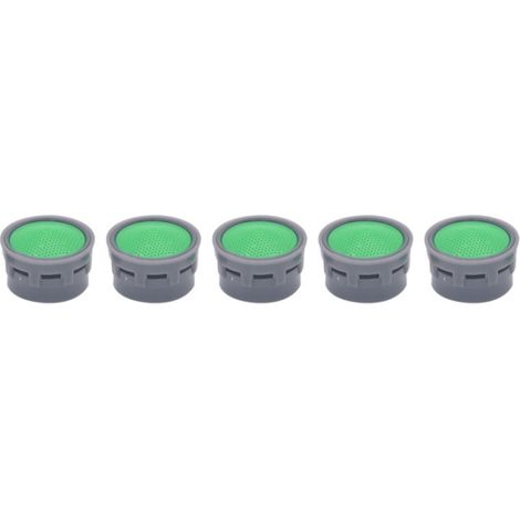 Lote de 10 aireadores de agua cerámica para robinets de salle de bain, mousseur intégré, matériau plastic, 10 piezas (1/5)