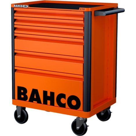 CARRO E72 26 6 CAJONES NARANJA - BAHCO