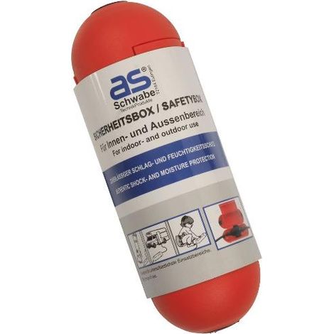 AS Schwabe 48707 Steckerbox 1 Stück Rot